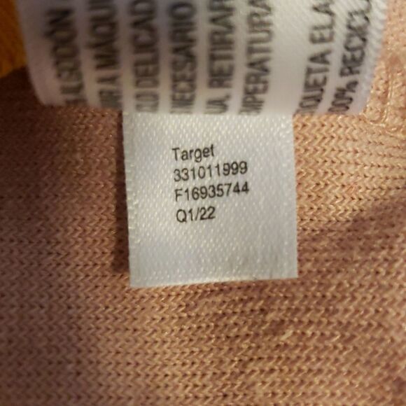 Wild Fable Women's Small Pink Velour Sports Bra - Picture 7 of 7